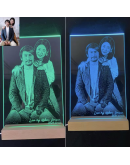 Intangible Cultural Hammer Painting Glass Painting Glass Portrait Customized Real Person Photo Birthday Gift Valentine's Day Premium Gift