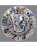 50 pcs Skull Stickers 