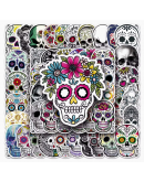 50 pcs Skull Stickers 