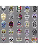 50 pcs Skull Stickers 