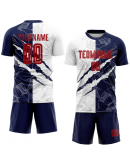 Custom Graffiti Pattern Sublimation Soccer Uniform Jersey