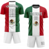 Custom Country Flag Fashion Sublimation Soccer Uniform Jersey