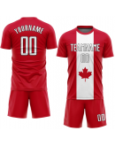 Custom Country Flag Fashion Sublimation Soccer Uniform Jersey