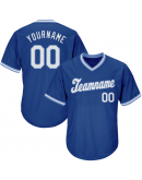 Custom Authentic Throwback Rib-Knit Baseball Jerseys Shirt