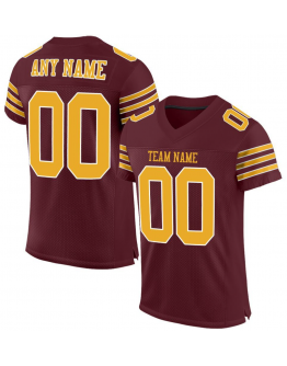 Custom Mesh Authentic Football Jerseys Personalize Football Shirts