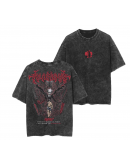 Hip-hop style loose-fitting retro Short T-shirt customization