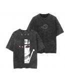 Hip-hop style loose-fitting retro Short T-shirt customization