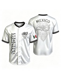 Customize Mexican Aztec Culture Softball Jerseys