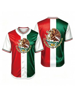 Customize Mexican Aztec Culture Softball Jerseys