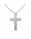 Cross Volcanic Stone Energy Health Pendant